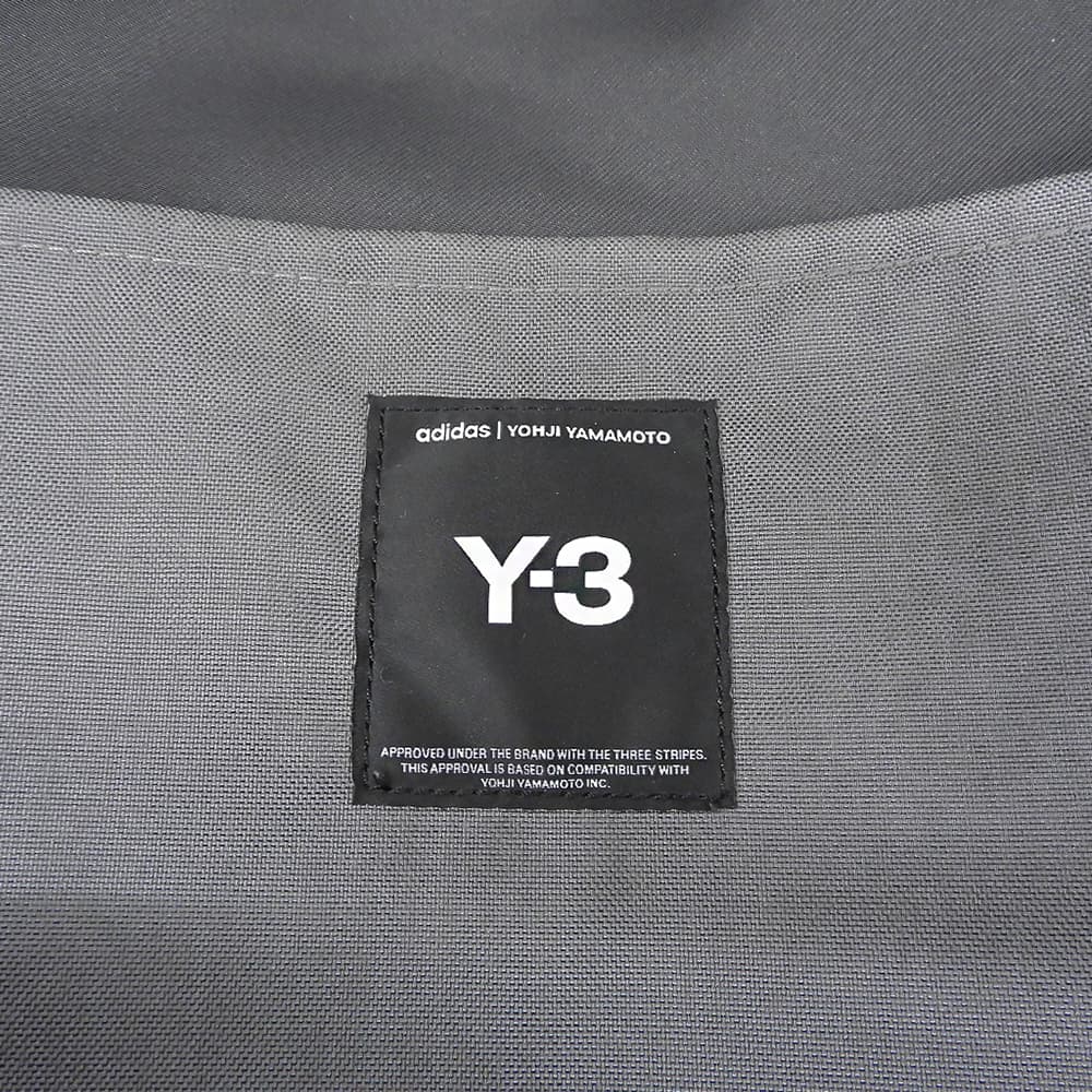 Y-3 Logo Print Backpack Charcoal