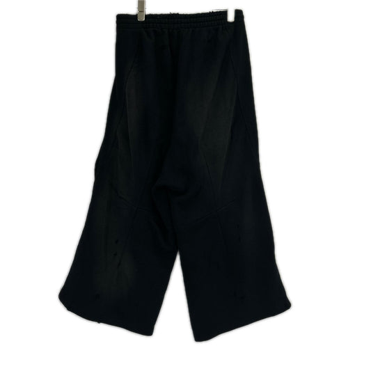 needles Deconstructed Cotton French Sweatpants Black Size XS