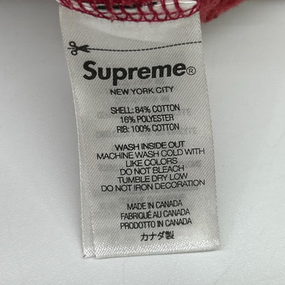 Supreme 26SS Shop Flag Half Zip Sweatshirt Red Size XL