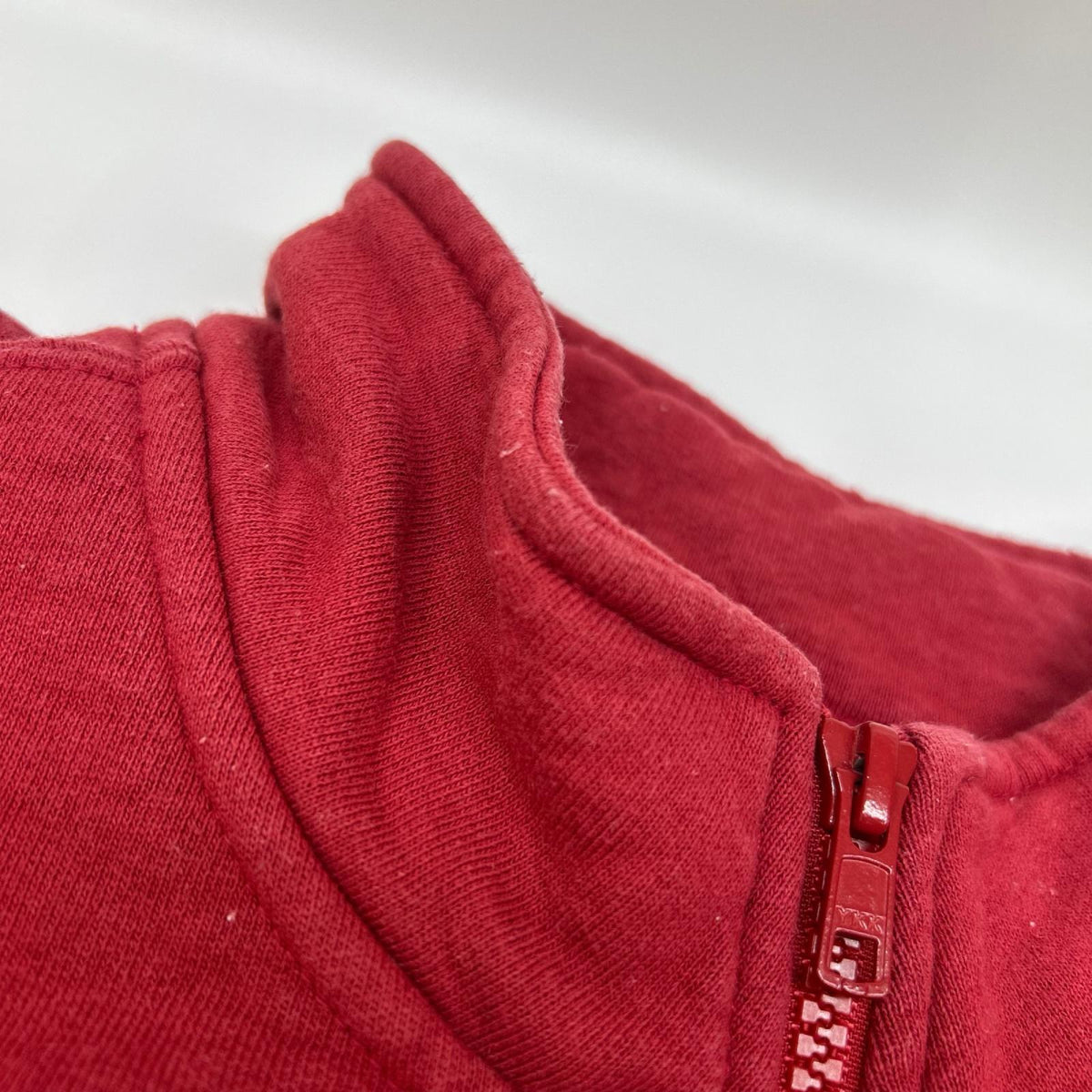 Supreme 26SS Shop Flag Half Zip Sweatshirt Red Size XL