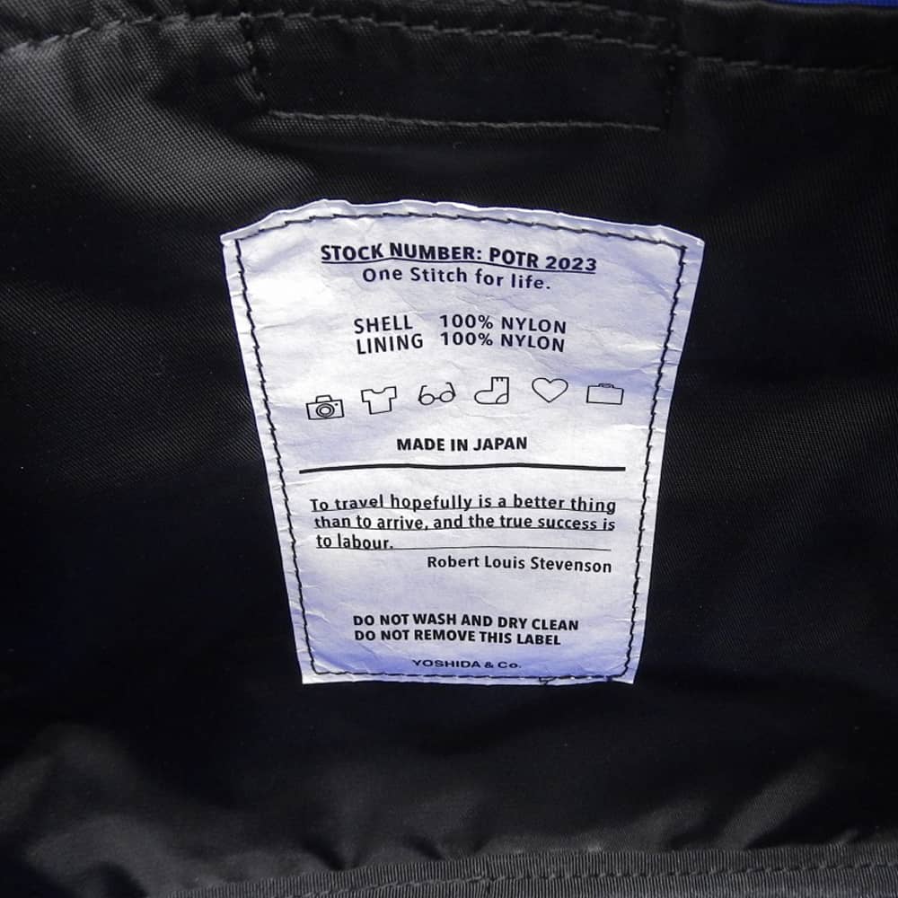 POTR Nylon PACKS Shoulder Bag Black