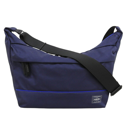 PORTER MOUSSE Shoulder Bag Navy Polyester