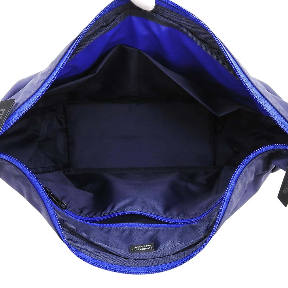 PORTER MOUSSE Shoulder Bag Navy Polyester
