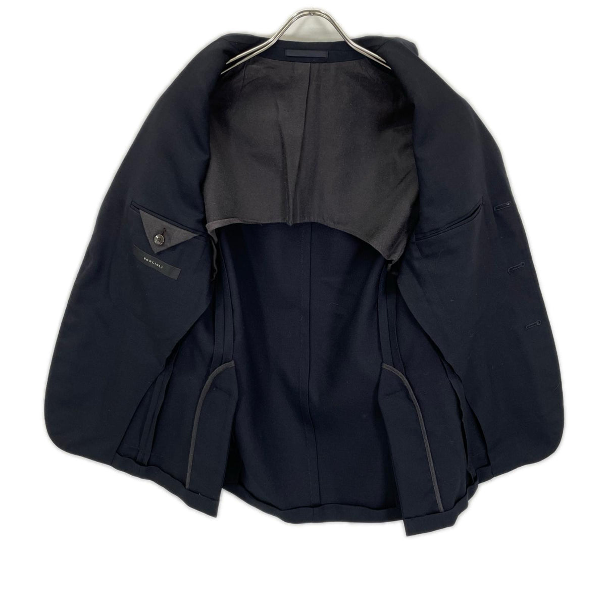 BOGLIOLI Wool 3B Single Breasted Blazer Blue Size 42