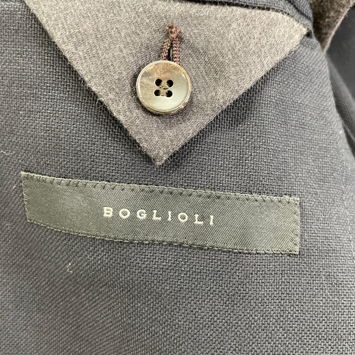BOGLIOLI Wool 3B Single Breasted Blazer Blue Size 42