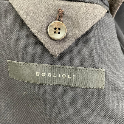 BOGLIOLI Wool 3B Single Breasted Blazer Blue Size 42