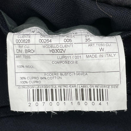 BOGLIOLI Wool 3B Single Breasted Blazer Blue Size 42