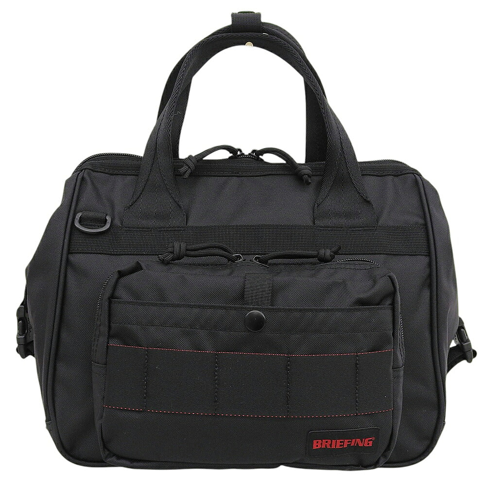 BRIEFING Wide Tool Boston Bag Black