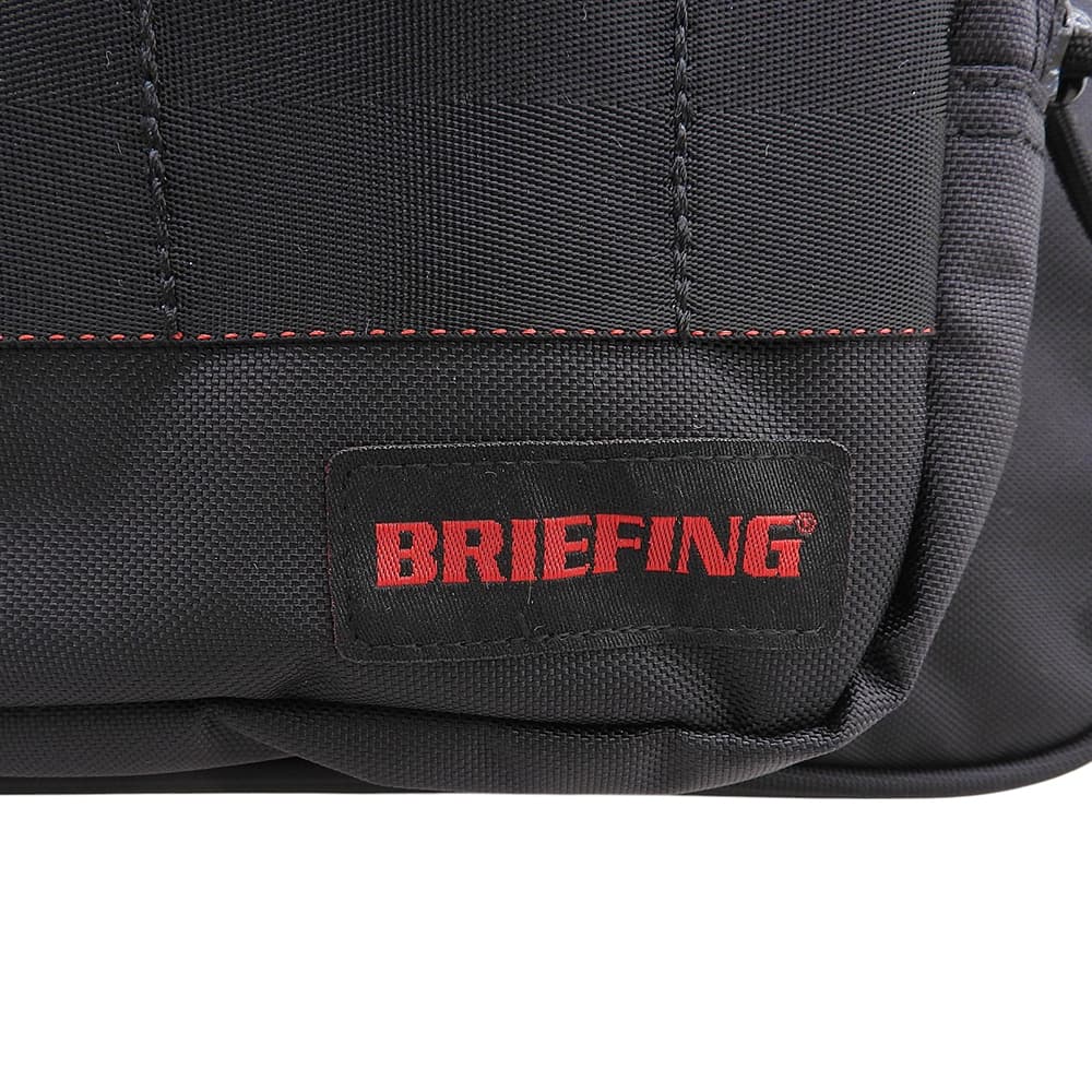 BRIEFING Wide Tool Boston Bag Black