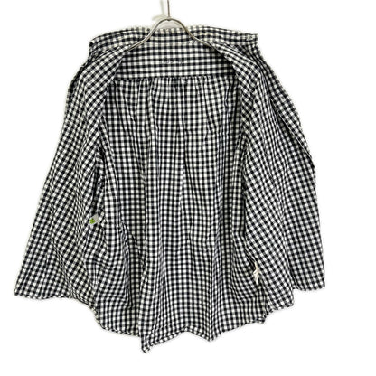 Porter Classic Cotton Roll Up Gingham Shirt Multi Size M