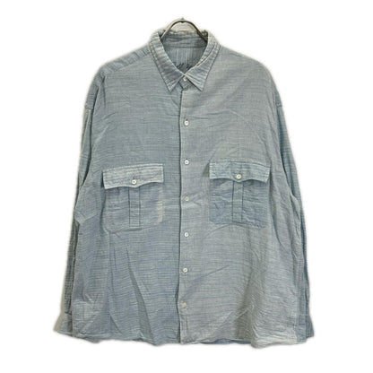 Porter Classic Light Blue Cotton Roll Shijira Stripe Size XL