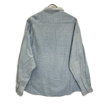 Porter Classic Light Blue Cotton Roll Shijira Stripe Size XL
