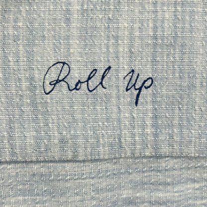 Porter Classic Light Blue Cotton Roll Shijira Stripe Size XL