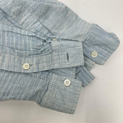 Porter Classic Light Blue Cotton Roll Shijira Stripe Size XL