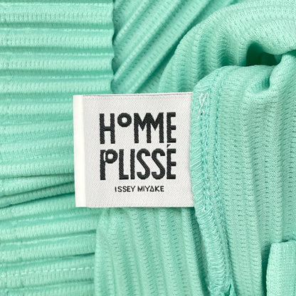 HOMME PLISSE ISSEY MIYAKE 24SS Pleated Long Sleeve Shirt Size 2