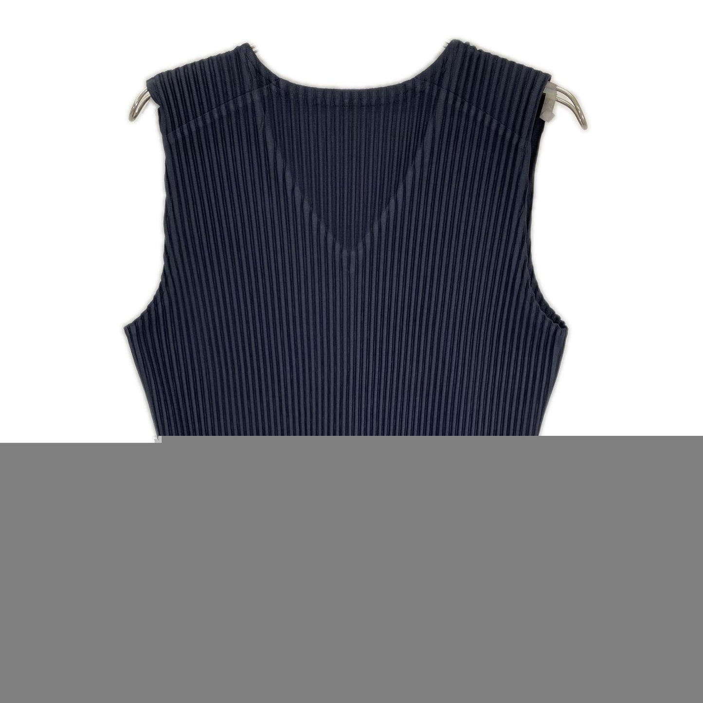 HOMME PLISSE ISSEY MIYAKE 25AW Pleated Vest Navy Size 2
