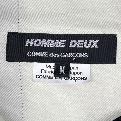 COMMEdesGARCONS H DEUX Wool Tapered Pants Black Size M