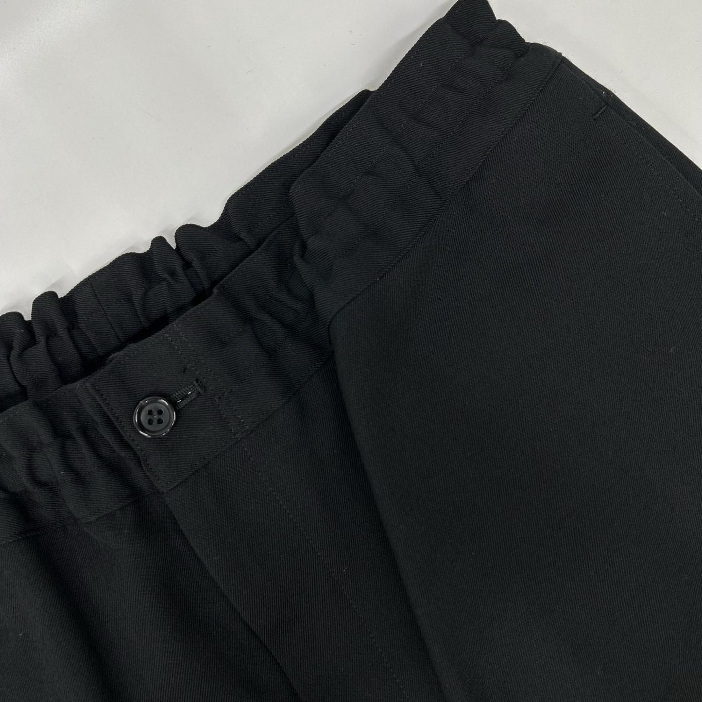 COMMEdesGARCONS H DEUX Wool Tapered Pants Black Size M