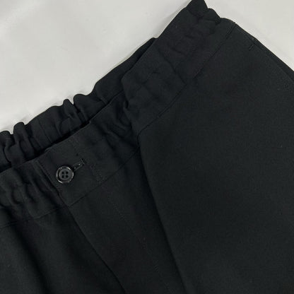 COMMEdesGARCONS H DEUX Wool Tapered Pants Black Size M