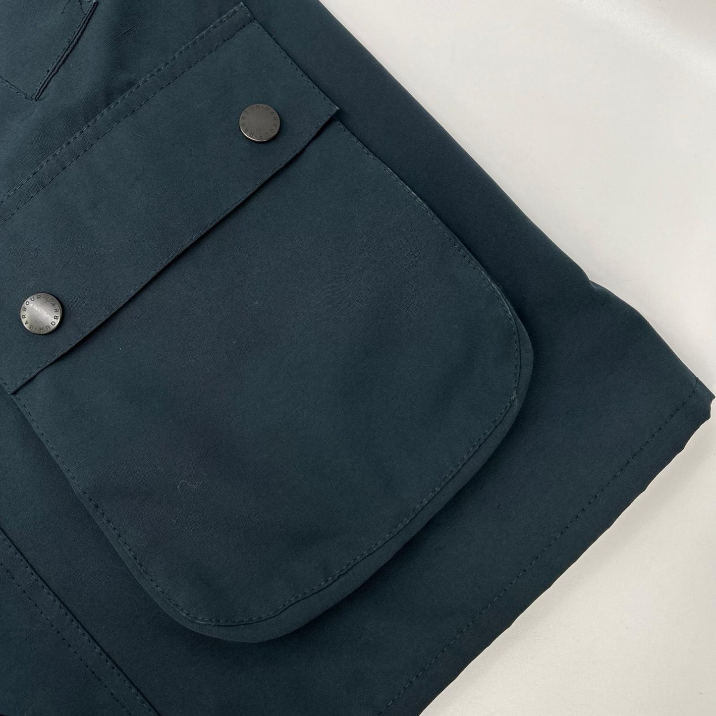 Barbour 21AW Bedale SL Non-Oil Jacket Navy Size 38