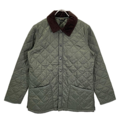 Barbour Liddesdale Nylon Quilted Jacket Green Size M