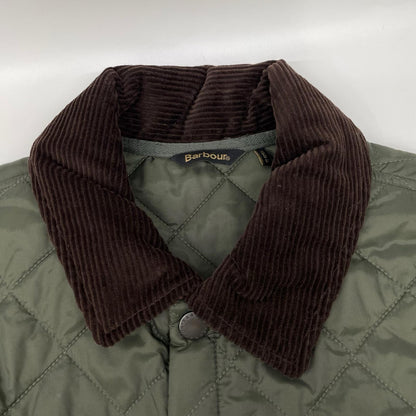 Barbour Liddesdale Nylon Quilted Jacket Green Size M