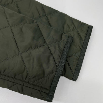 Barbour Liddesdale Nylon Quilted Jacket Green Size M