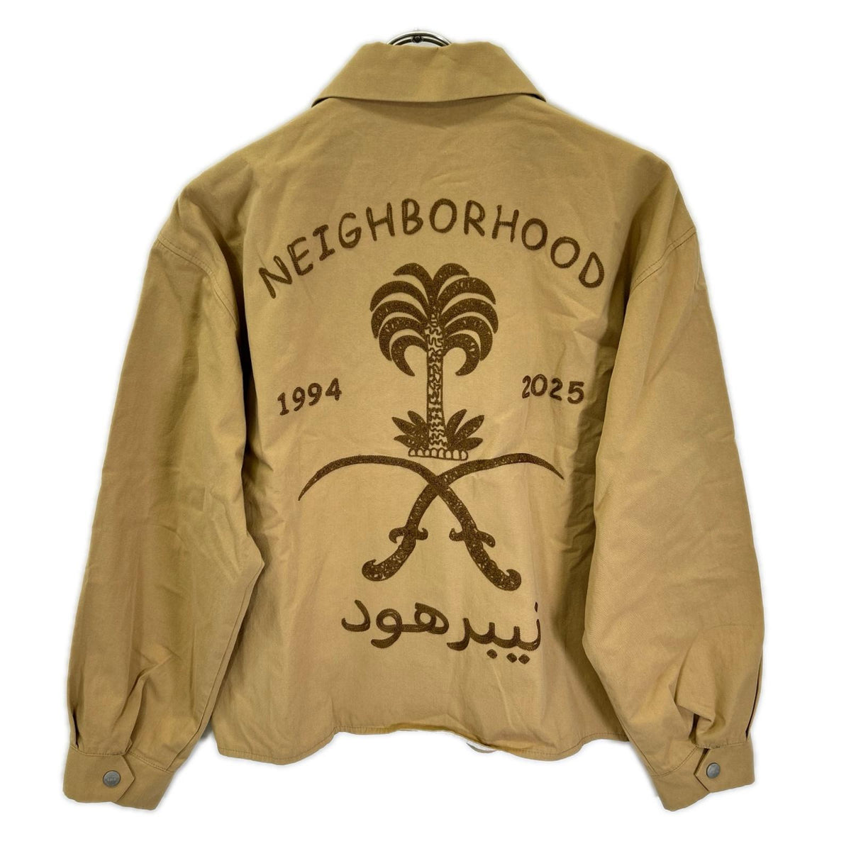 NEIGHBORHOOD 25SS Cotton Souvenir Jacket Beige Size S