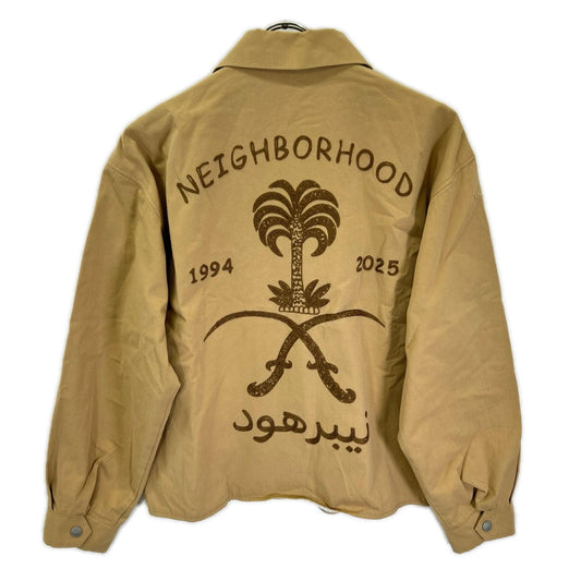 NEIGHBORHOOD 25SS Cotton Souvenir Jacket Beige Size S
