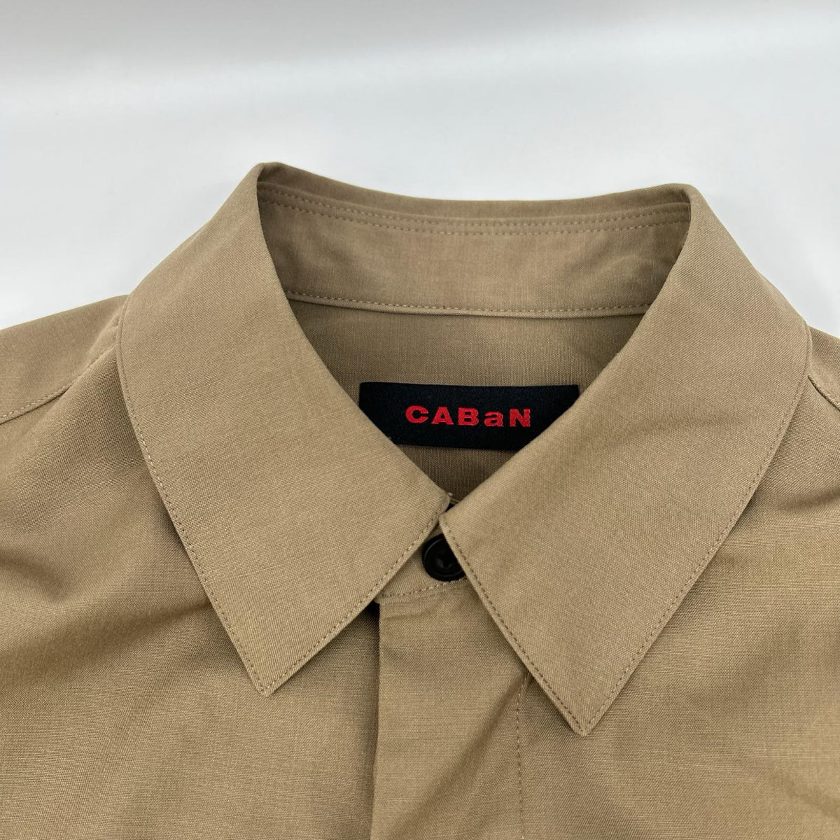 CABaN 20SS Rayon Wool Oversized Shirt Green Size M