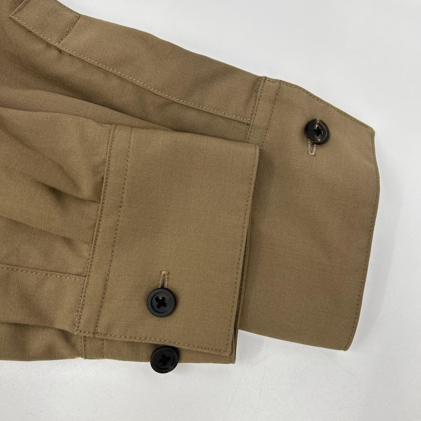 CABaN 20SS Rayon Wool Oversized Shirt Green Size M