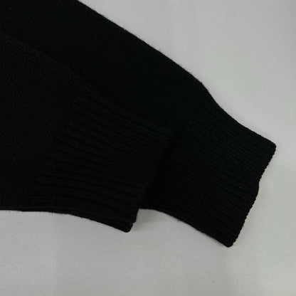 DEMY BY DEMYLEE RHC Wool Knit Cardigan Black Size M