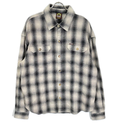 DEUS EX MACHINA "Too Busy To Work" Flannel Shirt Size M
