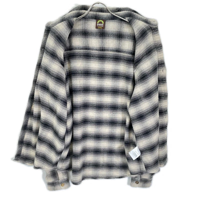 DEUS EX MACHINA "Too Busy To Work" Flannel Shirt Size M