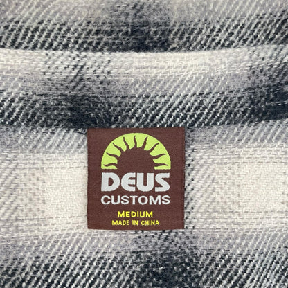 DEUS EX MACHINA "Too Busy To Work" Flannel Shirt Size M