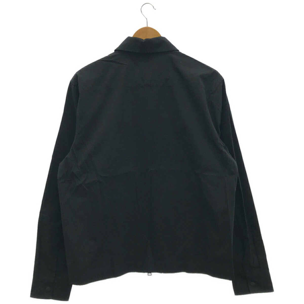 COS Black Zip-Up Overshirt Jacket Size M
