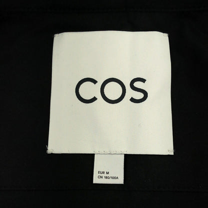 COS Black Zip-Up Overshirt Jacket Size M