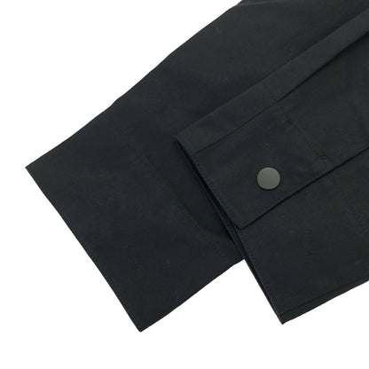 COS Black Zip-Up Overshirt Jacket Size M