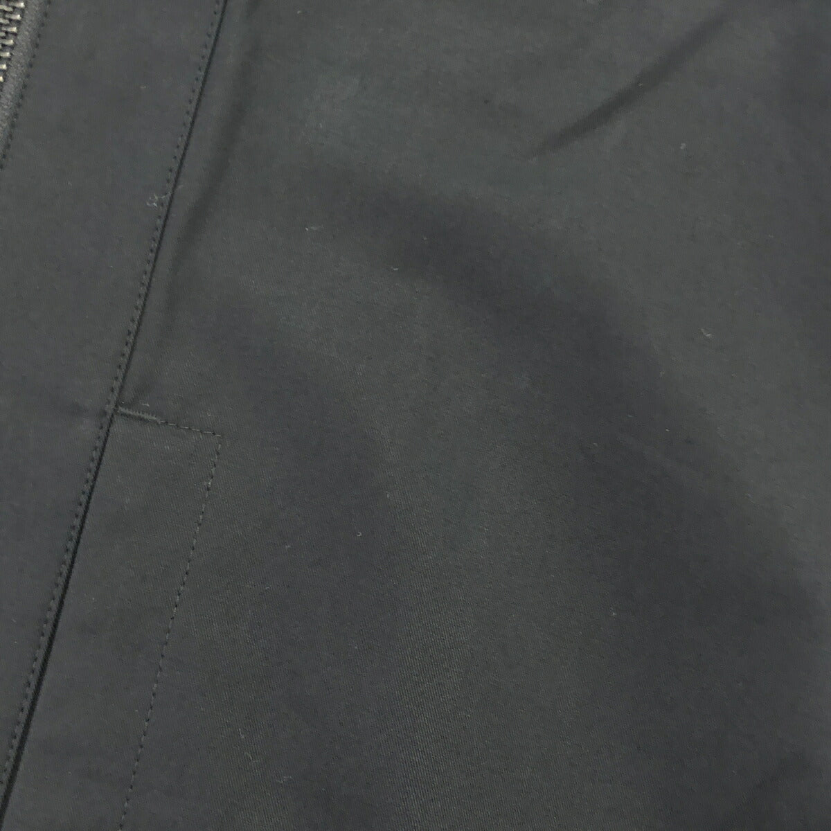COS Black Zip-Up Overshirt Jacket Size M