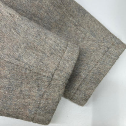 Ohal Light Gray Wool Balmacaan Coat Size 1