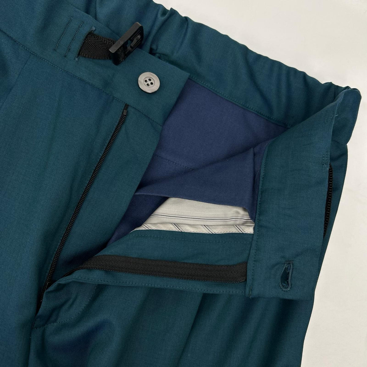 Ohal Blue Single-Breasted Wool Jacket Size 1