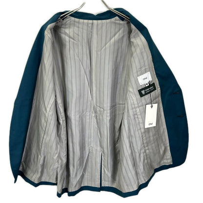 Ohal Blue Single-Breasted Wool Jacket Size 1