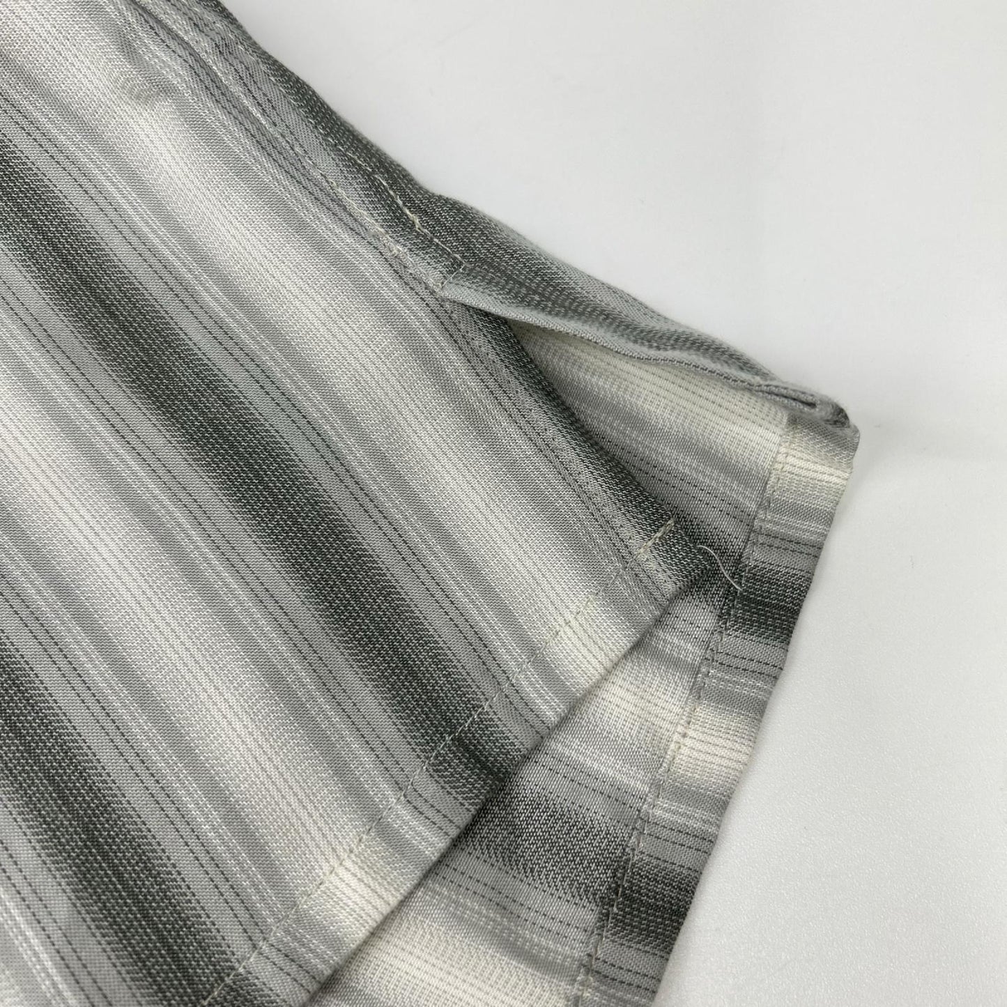 Pablo vinci 23AW Ombre Striped Open Collar Shirt Gray Size S