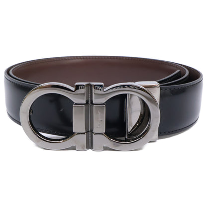 SalvatoreFerragamo Reversible Gancini Leather Belt