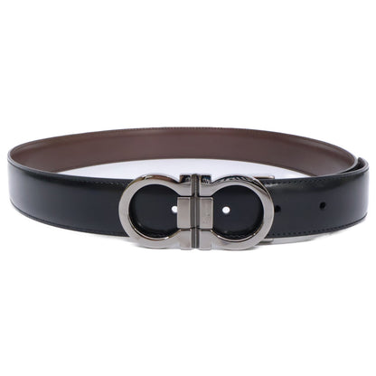 SalvatoreFerragamo Reversible Gancini Leather Belt
