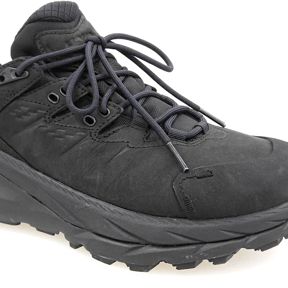 HOKAONEONE KAHA 2 Low GTX Suede Sneakers Black Size 25.5