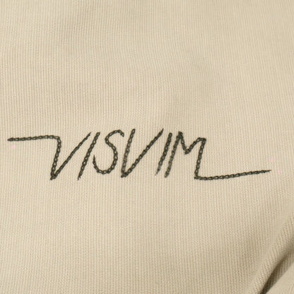 VISVIM Damaged G.Cords Back Embroidered Jacket Beige Size 1
