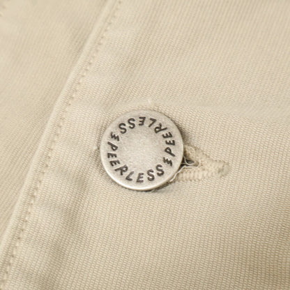 VISVIM Damaged G.Cords Back Embroidered Jacket Beige Size 1