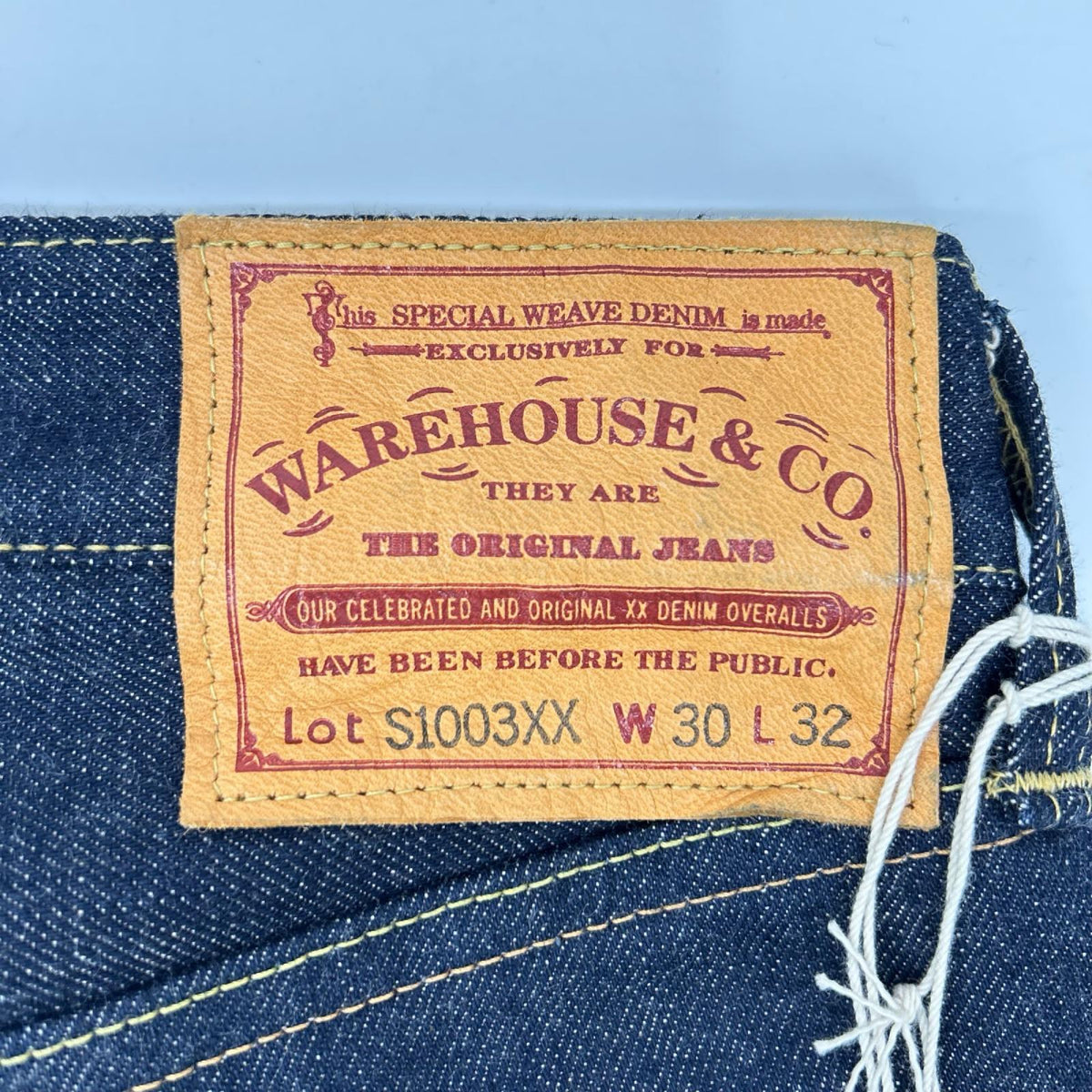 WAREHOUSE S1003XX-LTD WWII Model Denim Jeans Size W30L32