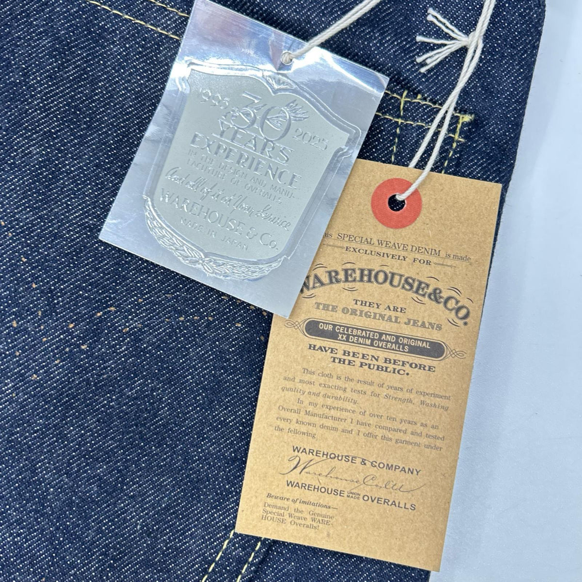 WAREHOUSE S1003XX-LTD WWII Model Denim Jeans Size W30L32